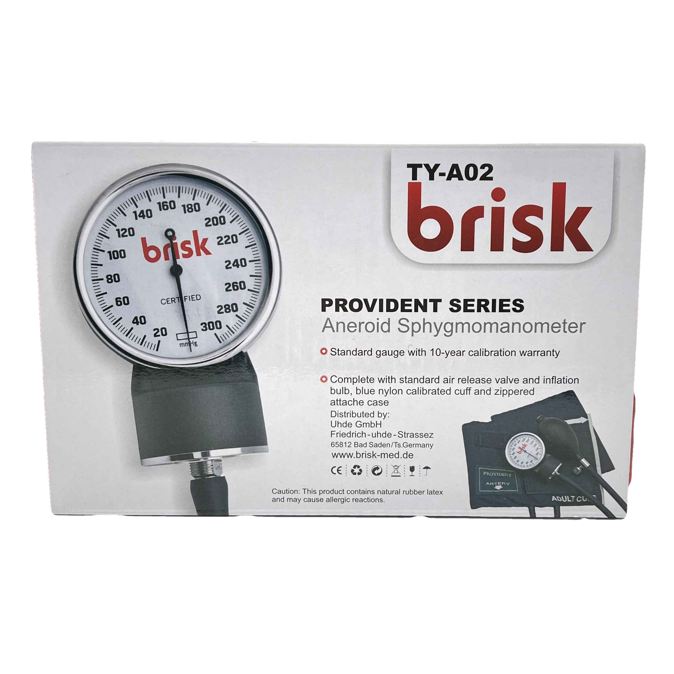 فشار سنج بازویی بریسک مدل TY-A02 Brisk